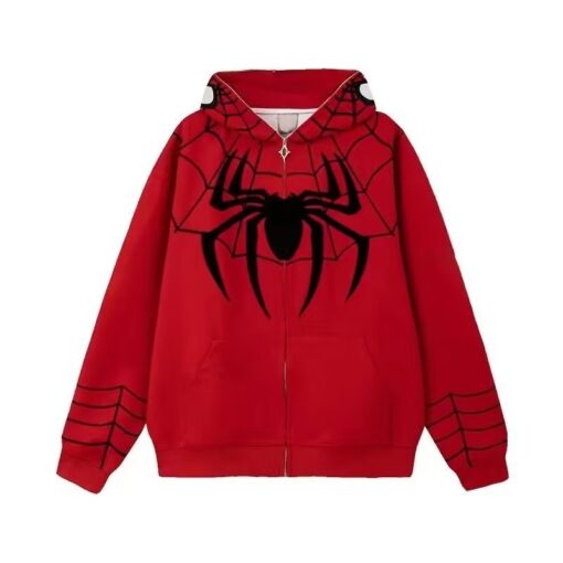 Unisex Full Zip Hooded Sweatshirts Jacket - Image 10