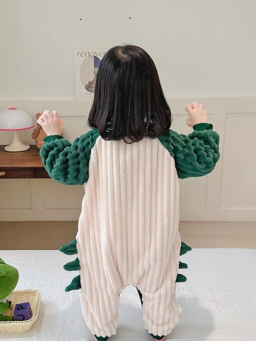 Kid Coral Fleece Jumpsuit - Image 10