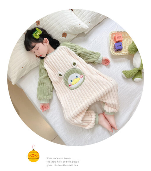 Kid Coral Fleece Jumpsuit - Image 12