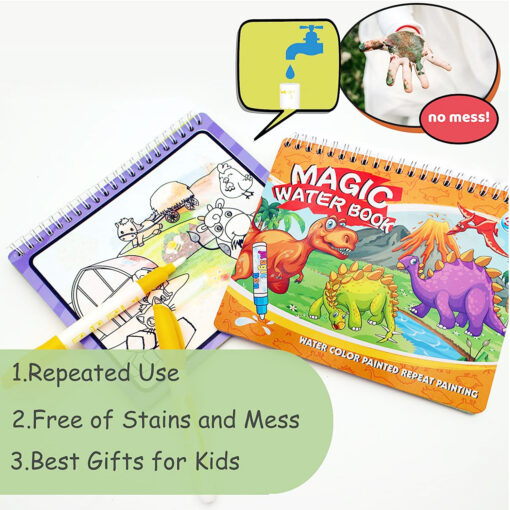 Reusable Water Reveal Activity Books - Image 2