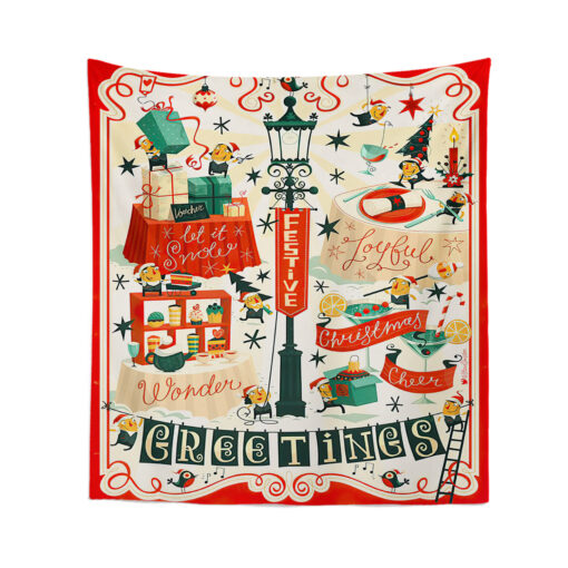 Christmas Wall Hanging Tapestry - Image 3