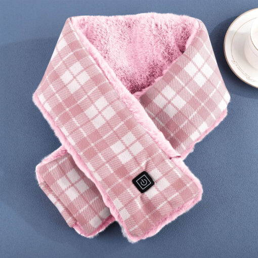 Plaid Electric Heating Scarf - Image 6