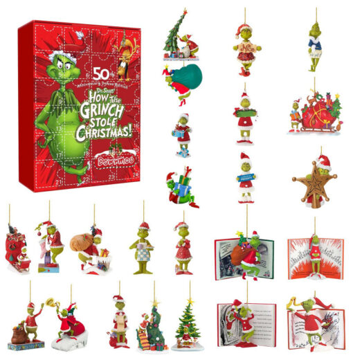 Grinch Christmas Advent Calendar - Image 3