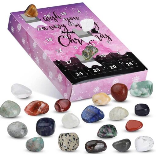 Gemstone Christmas Advent Countdown Calendar