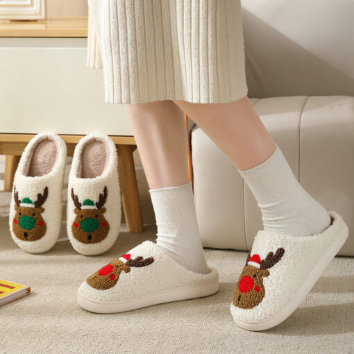 Christmas Embroidered Slipper - Image 2