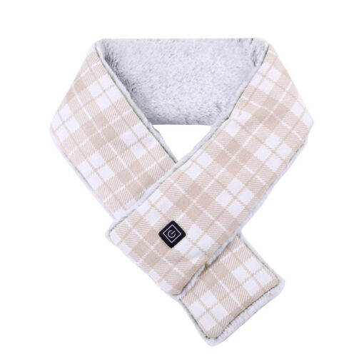 Plaid Electric Heating Scarf - Image 7