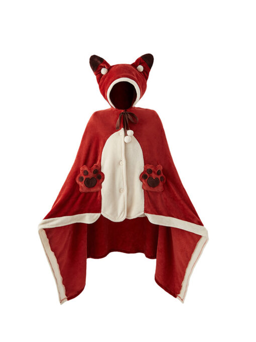 Super Soft Cozy Animal Hooded Shawl - Image 19