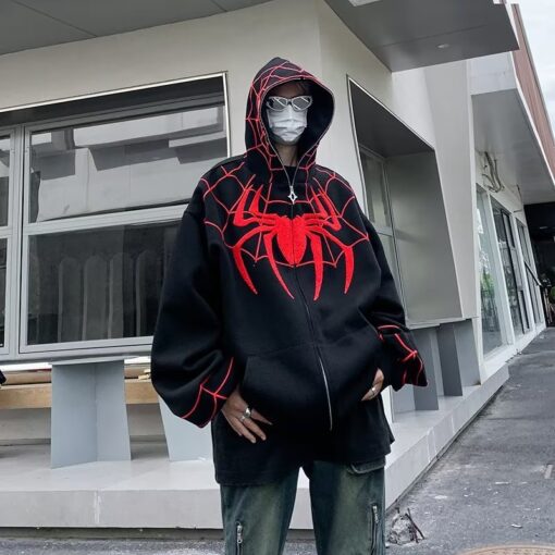 Unisex Full Zip Hooded Sweatshirts Jacket - Image 15