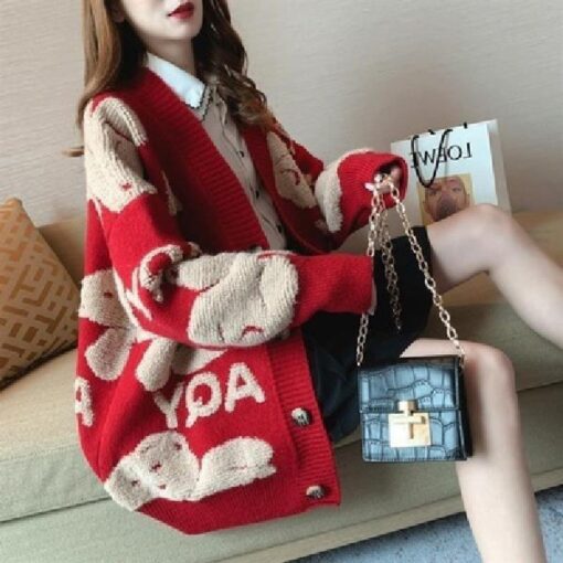 Women Casual Knit Cardigan - Image 17