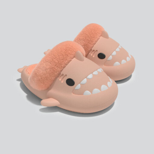 Winter Plush Shark Slides - Image 17