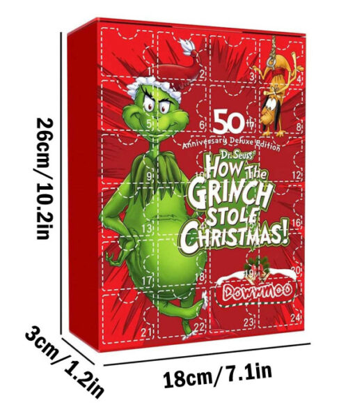 Grinch Christmas Advent Calendar - Image 7