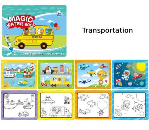 Reusable Water Reveal Activity Books - Image 11