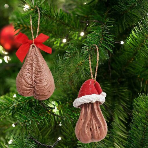 Funny 3D Balls Christmas Tree Ornament - Image 10