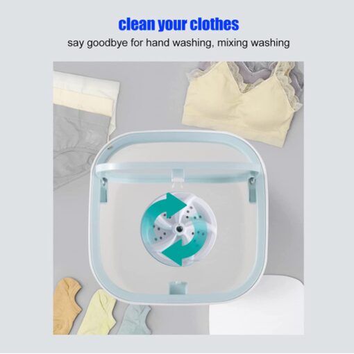 Portable Washing Machine Mini Foldable Small 8L Washer - Image 6