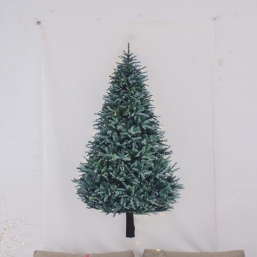 Christmas Tree Wall Hanging Cloth with 10M String Light Tapestry - Image 7