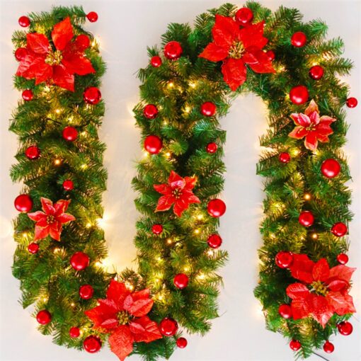 Christmas decoration Rattan with Light - Image 9