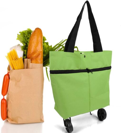 2 in 1 Foldable Grocery Cart - Image 7