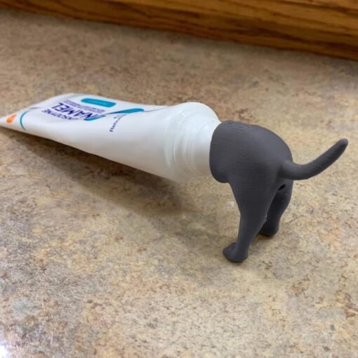 Pooping Dog Butt Toothpaste Topper - Image 8