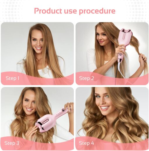 32mm Cat Ear 2 Barrels Egg Rolls Hair Curling Iron - Image 3