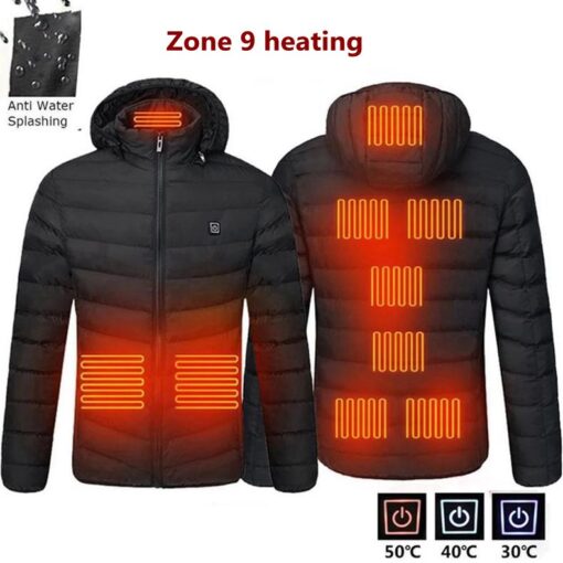 9 Zone Electric Heated Jacket - Image 7