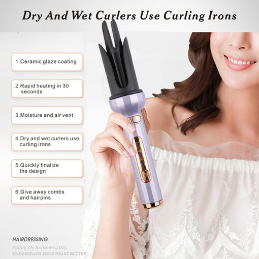 Auto Rotating Hair Curler - Image 4