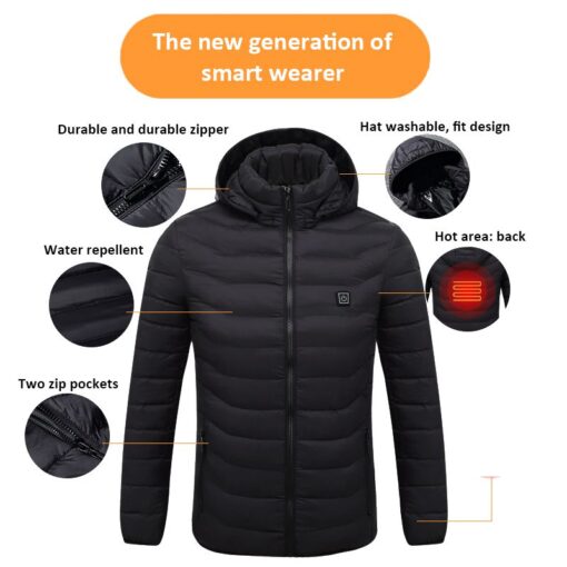 9 Zone Electric Heated Jacket - Image 6