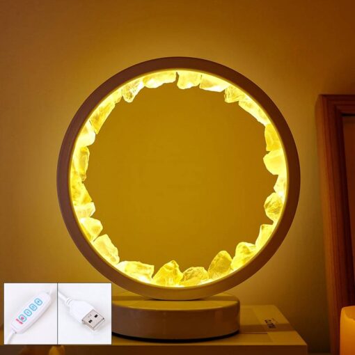 Natural Crystal Table Lamp - Image 8