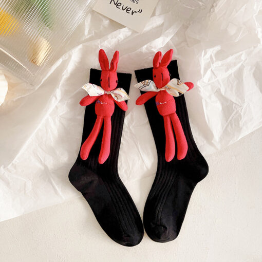 3D Rabbit Doll Funny Socks - Image 20