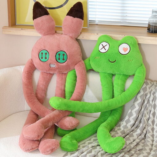 Long Leg Cartoon Plush Pillow - Image 3