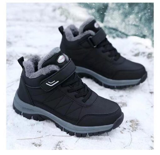 Men's Winter Leather Boots - Image 2