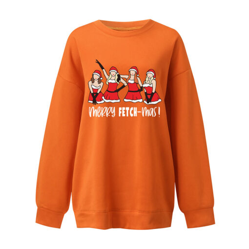 Mean Girls Inspired Merry Fetch-mas Sweatshirt - Image 7