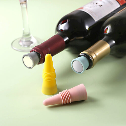 Silicone Wine Bottle Stopper - Image 5