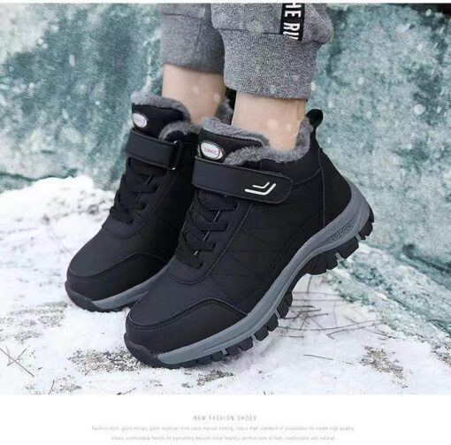 Men's Winter Leather Boots - Image 9