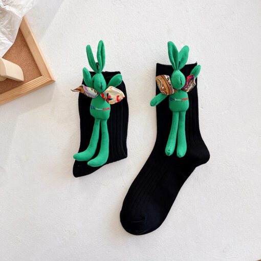 3D Rabbit Doll Funny Socks - Image 8