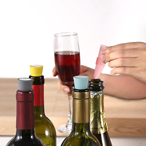 Silicone Wine Bottle Stopper - Image 7