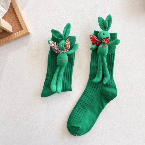 3D Rabbit Doll Funny Socks - Image 14