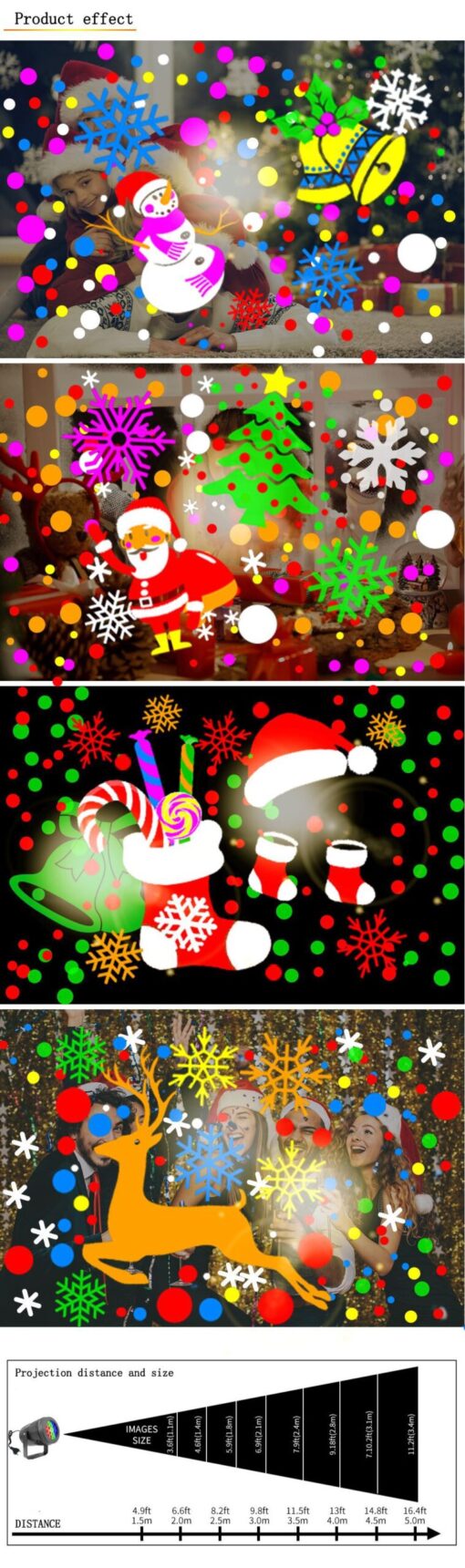 Christmas Holiday Lights Projector - Image 11