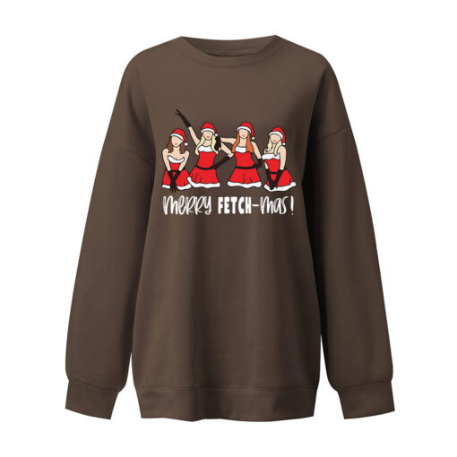 Mean Girls Inspired Merry Fetch-mas Sweatshirt - Image 10