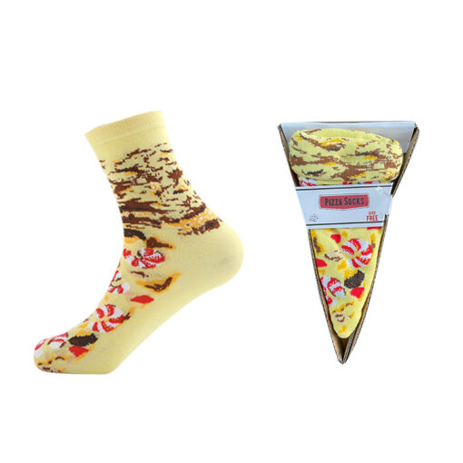 Pizza Socks in Pizza Box - Image 16