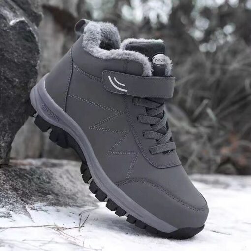 Men's Winter Leather Boots - Image 7