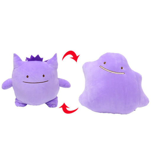 Ditto Inspired Reversible Plush Pillow