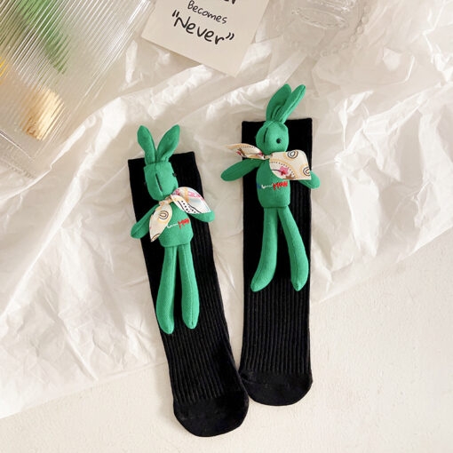 3D Rabbit Doll Funny Socks - Image 9