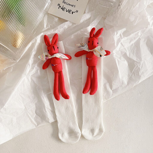 3D Rabbit Doll Funny Socks - Image 11