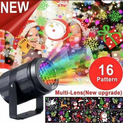 Christmas Holiday Lights Projector - Image 13