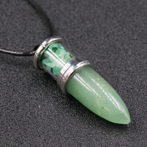 Natural Gem Stone Charms Necklace - Image 6