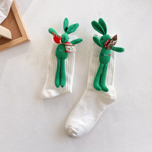 3D Rabbit Doll Funny Socks - Image 15