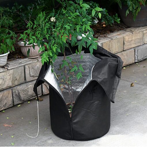 Thermal Pot Protector Winter Pot Protection with Drawstring - Image 14