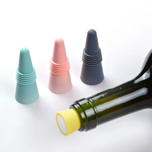 Silicone Wine Bottle Stopper - Image 2