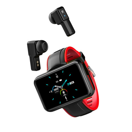 T91 TWS Wireless Bluetooth Smart Watch with Earbuds - Image 3