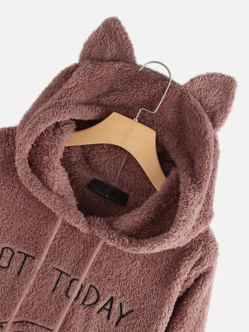 Not Today Lazy Cat Hoodie - Image 15